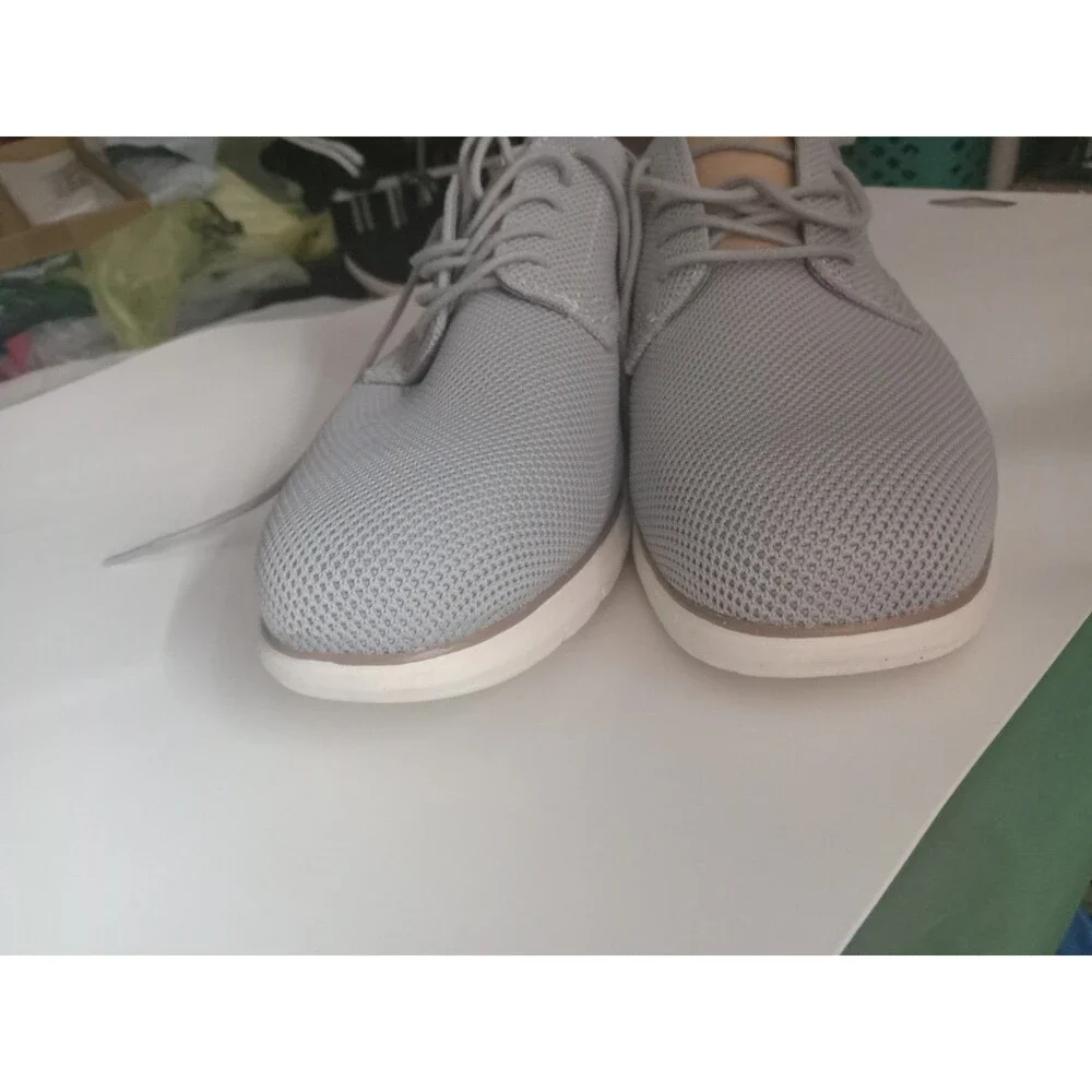 Goodfellow & Co Men's Kev Knit Dress Shoes in Gray, size 9.5